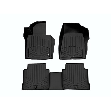 Weathertech Black, Front and Rear FloorLiner HP 44666-1-2IM