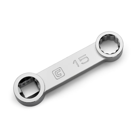 Capri Tools 1/2 in. Drive 15 mm Torque Adapter, 12-Point Box End CP31550-M15
