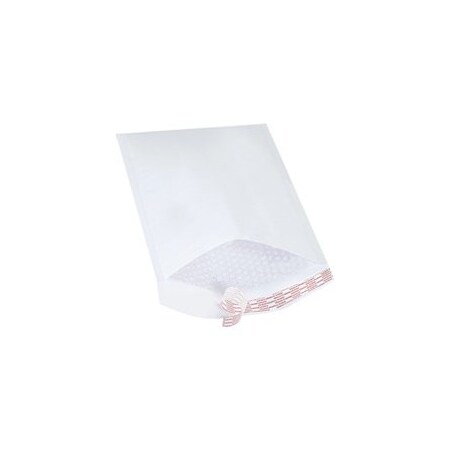 Bubblefast 100-9 1/2 x 14 1/2'' White #4 Self-Seal Bubble Mailers, 100PK BFB857WSS