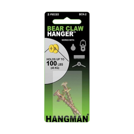Hangman Products Heavy Duty Double Headed Hanger 2 Each 5911243