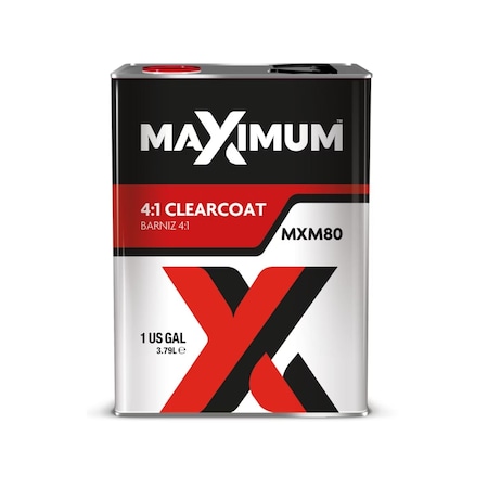 U-Pol MAXIMUM 4:1 CLEARCOAT, Gallon MXM80