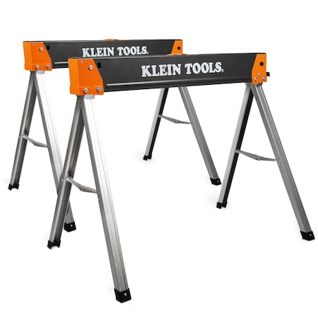 Klein Tools Fixed-Leg Saw Horse, 2PK 66187