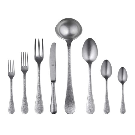 Mepra Epoque Pewter Flatware Set - 43 Pieces - Pewter 106922043