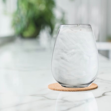 Smarty Had A Party 4 oz. Clear Stemless Plastic Mini Goblets (64 Goblets), 64PK 03704-CASE