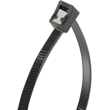 Gardner Bender Cable Tie, 11 in L, 2 in Max Bundle Dia., Black, Nylon 6/6, 50 lb Strength 46-311UVBSC