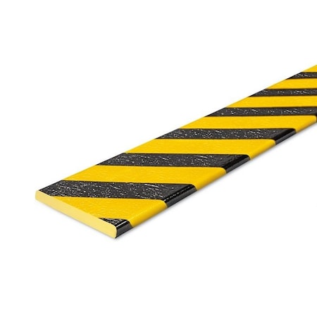 Ideal Warehouse Innovations Mini Surface BumperGuard, Blk/Ylw, 1 M 60-6990