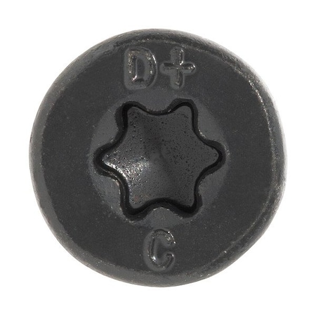 Dewalt Concrete Anchor Screw, 9/64 in Dia., Flat, 2 3/4 in L, Steel Zinc Plated, 1500 PK DFM2ELG612S