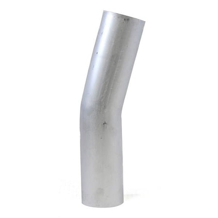 Hps Performance 2 in OD x 2 in CLR, 15 Degree Aluminum Elbow Tubing, Mill Finish AT15-200-CLR-2