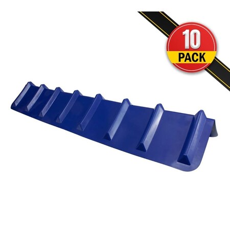 Mytee Products Blue Corner Protector V Shaped/V Edge Guard - 8in x 8in x 48in Inches, 10PK PCPVB48Bx10