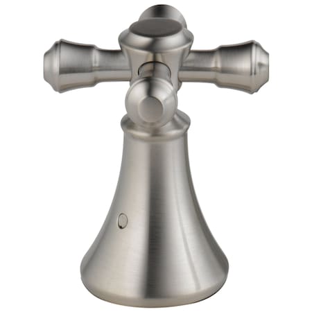 Delta Cassidy Metal Cross Handle Set - Roman Tub H695SS