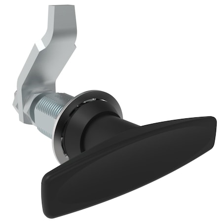 Southco Vise Action, Compression Latch, Large Size, T-Handle, Zinc Alloy Powder Coat, Black E3-113-75