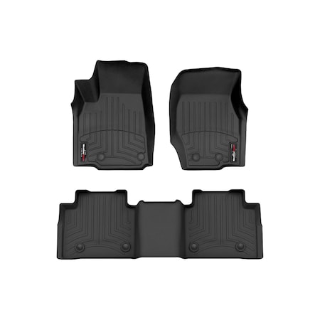 Weathertech Black, Front and Rear Floorliners 441696-1-5