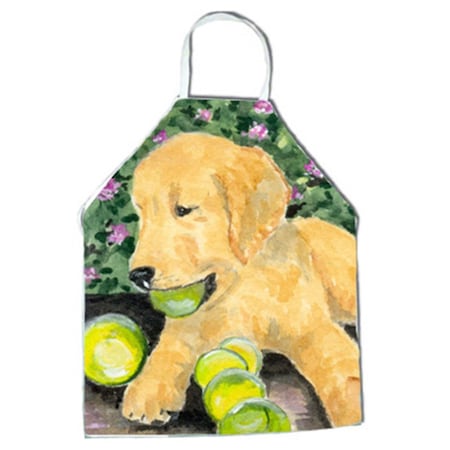 Carolines Treasures Golden Retriever Apron - 27 x 31 in. SS8759APRON