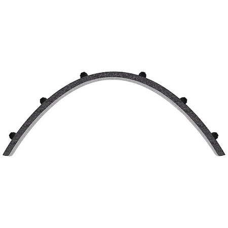 Kask Zenith X Front Helmet Padding, For Use With Helmet Black WPA00011
