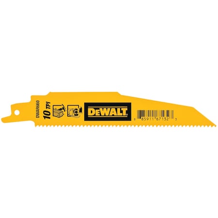 Dewalt DEMOLITION BIMETAL RECIPROCATING SAW BLADES DWAR660