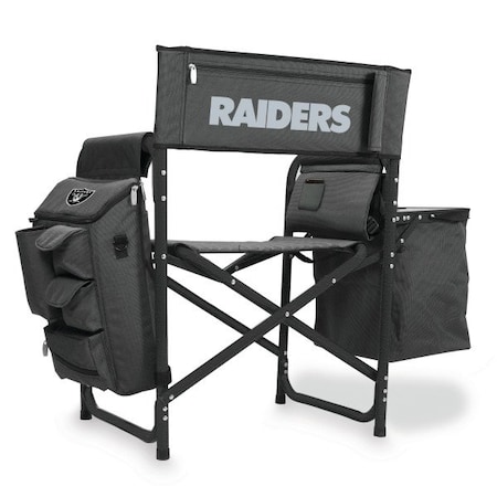Picnic Time Family Of Brands NFL Las Vegas Raiders - Fusion Camping Chair 807-00-679-234-2