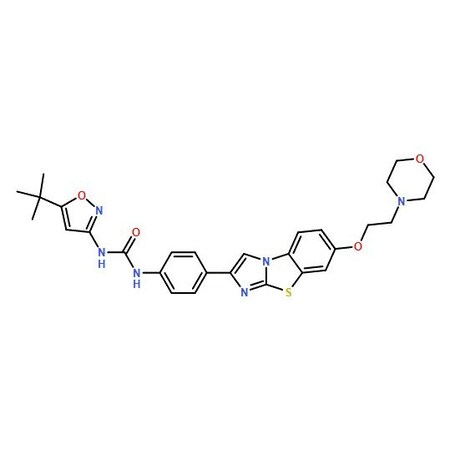 Ak Scientific Quizartinib (10mg), CAS 950769-58-1 V2458-10mg