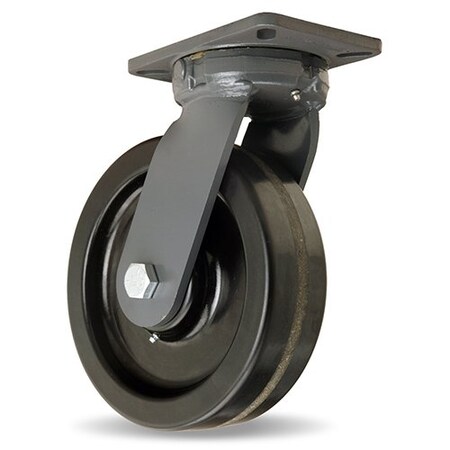 Hamilton Super Endurance Swivel Caster, 10" x 3" Plastex Phenolic Wheel, 3/4" Precision Tapered Roller Bearing S-SEC-13PT