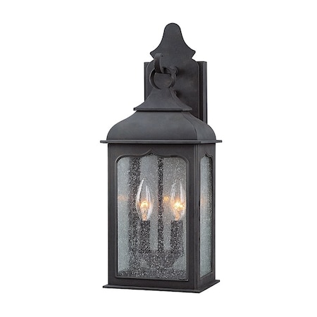 Troy Lighting Henry Street 2 Light Wall Sconce18.5 In. Textured Bronze B2011-TBZ
