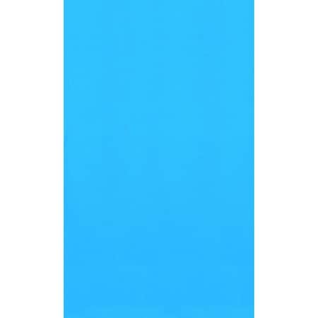 Bromas 18 x 33 ft. Oval Standard Gauge Overlap Liner with 48 to 52 in. - Blue BR2492434