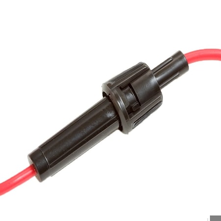 Optifuse In-Line Holder for 6.3x32mm - UL, 16AWG 15A LPA-21B-16R