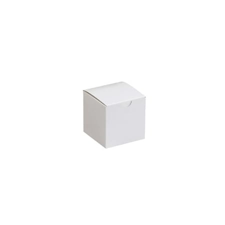Bubblefast 100-3 x 3 x 3'' White Gift Boxes, 100PK BFGB333