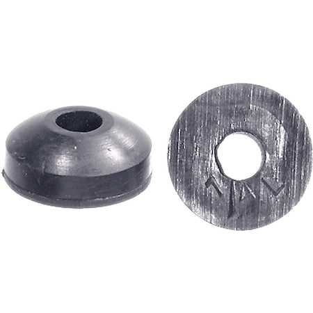Danco Beveled Washer, Fits Bolt Size 1/4 in Rubber, 5 PK 35093B