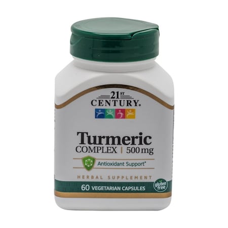 21St Century Turmeric Complex, 500mg, Vegan, 60PK 74098527844