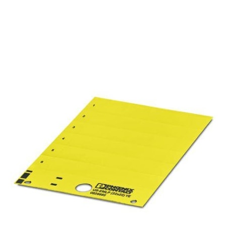 Phoenix Contact US-EMLP 22X22 YE Plastic label Card 0828885