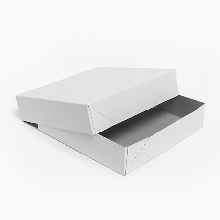 Nashville Wraps Recycled White 2 Piece Gift Boxes, 6.5x6.5x1.5, 100PK GW21