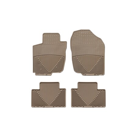 Weathertech Tan, Front and Rear All Weather Floor Mats WTCT081136
