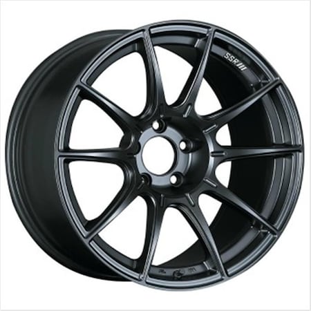 Superjock XA18950-4005GMB GTX01 18 x 9.5 5 x 114.3 40 mm Offset Flat Black Wheel SU1484500