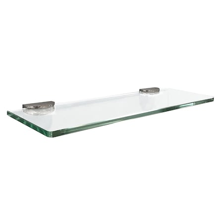 Craft And Main Glass Shelf, 15x5 in, Rectangular GCS0515-BN
