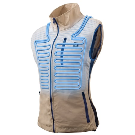 Gobi Canyon Women's Cooling Vest - Sand/Navy / S WCN-SD-NV-S