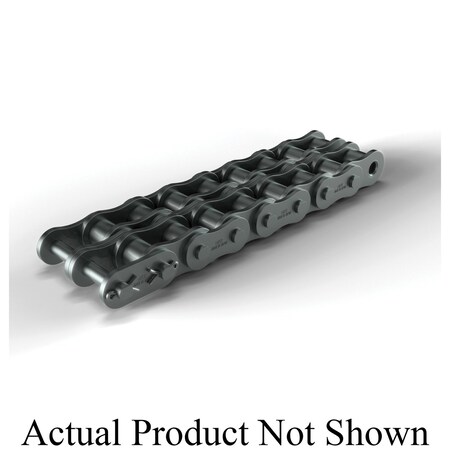 Hkk Chain HKK Riveted Standard , 10 ft OAL, 2.5P, 1.562 Dia x 1.5 W, AS RC200R2A