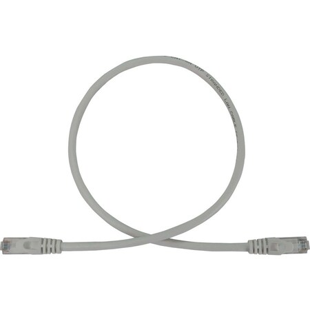 Eaton Tripp Lite Series Cat6a 10G Snagless Molded UTP Ethernet Cable RJ45 M/M, PoE, White, 3 ft. N261-003-WH