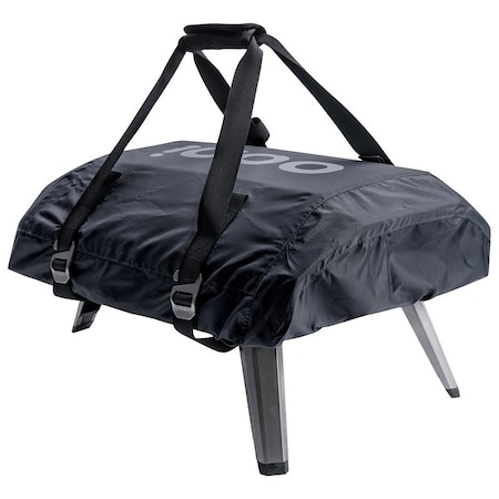 Ooni Koda Carry Cover, 24 in W, 15 in D, 7 in H, 210D PolyesterAluminum, Gray UU-P07900