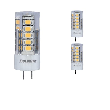 Bulbrite 30-Watt Equivalent JC Non-Dimmable Bi-Pin (G4) LED Light Bulb Warm White Light, 2PK 861522