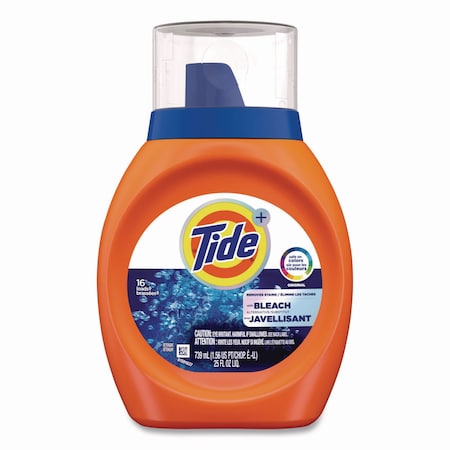 Tide Plus Bleach Alternative Liquid Laundry Detergent, HE Compatible, 16 Loads Original Scent, 25oz, 6PK 80353520