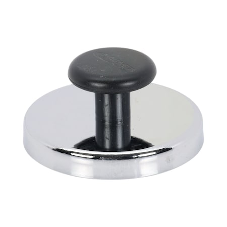 Zoro Select Round Magnet with Handle, 25 lb. Pull 3DXW7