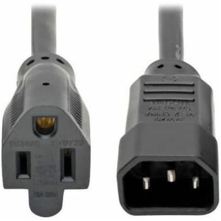 Tripp Lite 5-15R TO C14 COMPUTER AC POWER CABLE P002-001-13A