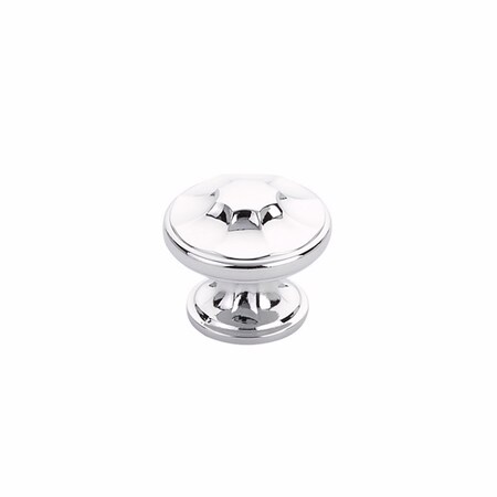 Schaub 1-3/8in Empire Cabinet Knob Polished Chrome Finish 876-26
