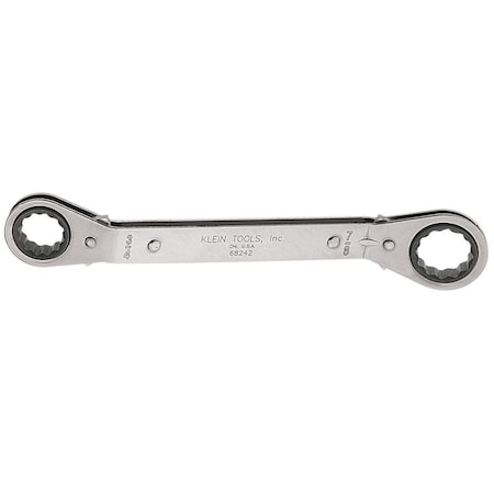Klein Tools Reversible Ratcheting Box Wrench, 3/4 x 7/8-Inch 68242