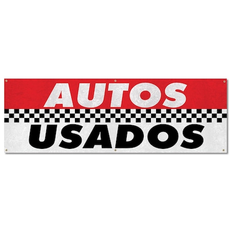 Signmission Autos Usados, 24 Inch, Banner B-72-30345