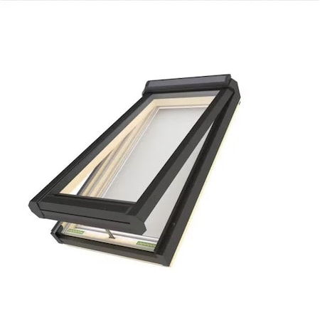 Factory 2 U Skylights Supreme Gold Level, Solar Powered Venting Deck-Mounted Skylight 30.5" x 45.5" Laminated Glass 805399