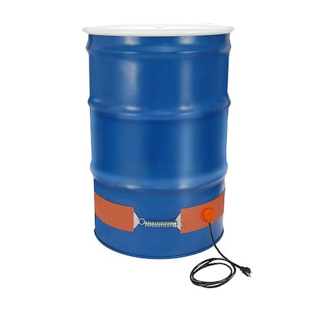 Tempco DrumHeater, 64inL, SiliconeRubber, 115VAC DHR00010