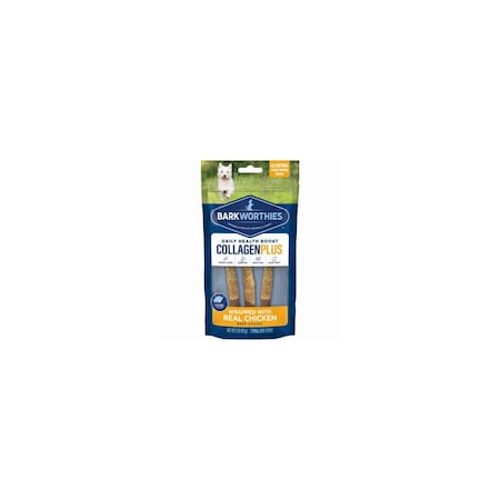 American Distribution & Mfg Co Chicken Wrapped Collagen Natural Dog Chews, 6-In, 3PK 2023061