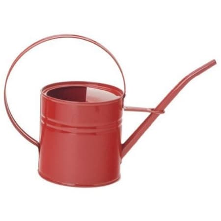 Superherostuff 1.5 qt. Enameled Galvanized Steel Watering Can, Red PA2994578