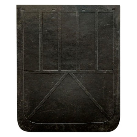 Backseat Heavy Duty Mud Flap - 0.25 x 24 x 30 in. BA3641390