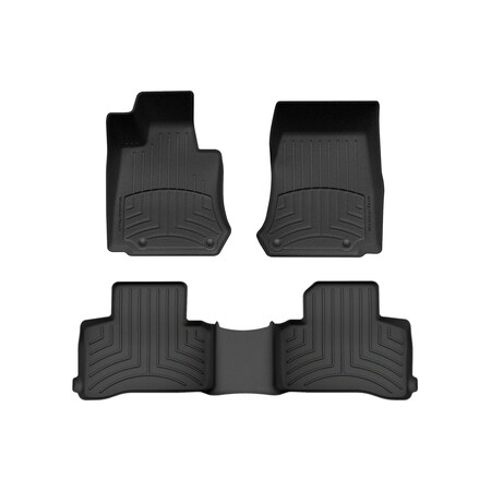Weathertech Black, Front and Rear FloorLiner HP 44898-1-2IM